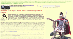 Desktop Screenshot of jaysromanhistory.com